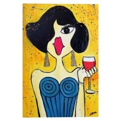 Decopanel Vera Colourful Lady, B X H: 60 X 90 Cm