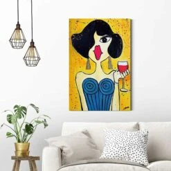 Decopanel Vera Colourful Lady, B X H: 60 X 90 Cm -Shimano Shop 12 113