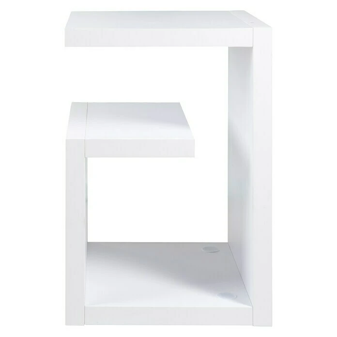 Phönix Beistelltisch Los Angeles L X B X H: 40 X 60 X 40 Cm, Weiß 4 Phönix Beistelltisch Los Angeles L X B X H: 40 X 60 X 40 Cm, Weiß – Bild 2