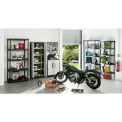 Regalux Kunststoffregal 30 X 60 X 143 Cm, Traglast: 25 Kg/Boden -Shimano Shop 12 130