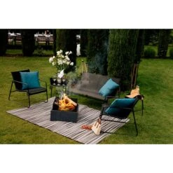 Elite Feuerschale L X B X H: 57 X 57 X 40 Cm, Clayfibre -Shimano Shop 12 62