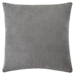Elbersdrucke Kissen Cord Grau, 45 X 45 Cm, 100 % Polyester