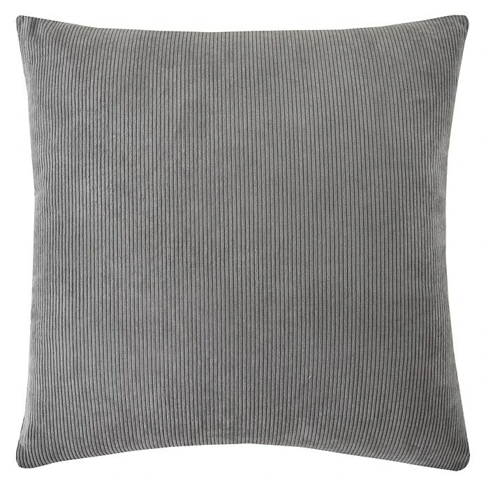 Elbersdrucke Kissen Cord Grau, 45 X 45 Cm, 100 % Polyester 3 Elbersdrucke Kissen Cord Grau, 45 X 45 Cm, 100 % Polyester