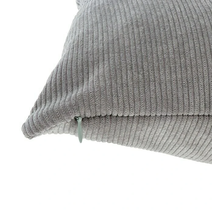 Elbersdrucke Kissen Cord Grau, 45 X 45 Cm, 100 % Polyester 6 Elbersdrucke Kissen Cord Grau, 45 X 45 Cm, 100 % Polyester – Bild 4