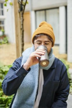 Mepal Thermobecher Ellipse 375 Ml - Titanium -Shimano Shop 212 104180040300 insulated mug 375 ml titanium portrait