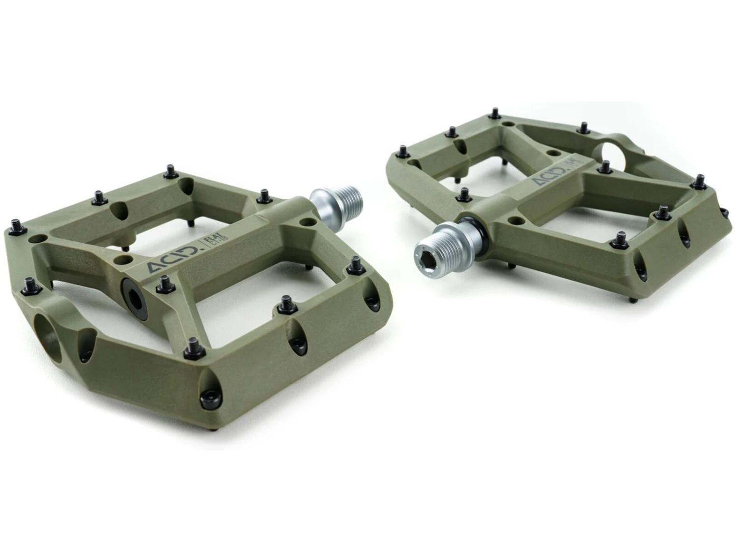 Cube Acid Pedale Flat C1-IB, Olive Green 4 Cube Acid Pedale Flat C1-IB, Olive Green – Bild 2
