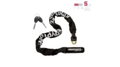 Kryptonite Keeper 785 Integrated Kettenschloss - Schwarz