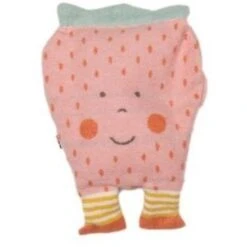 David Fussenegger Erdbeer Körnerkissen - 29x16 Cm - Altrosa