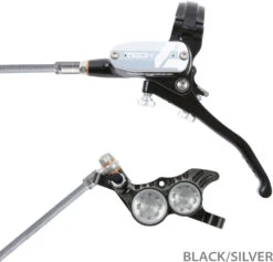 HOPE Tech 4 V4 Stahlflex Scheibenbremse - Hebel Links -Shimano Shop Hope 20114404 Tech 4 V4 Stahlflex Scheibenbremse vorne links 3a