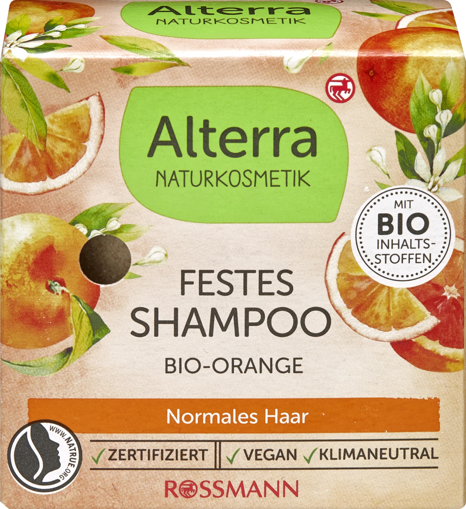 Festes Shampoo Bio-Orange & Bio-Vanille 3 Festes Shampoo Bio-Orange & Bio-Vanille