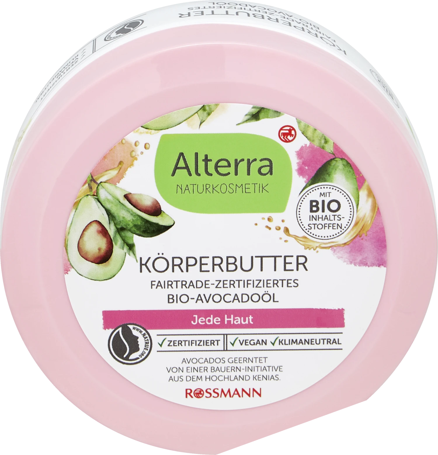 Körperbutter Bio-Avocado & Bio-Mandelöl 3 Körperbutter Bio-Avocado & Bio-Mandelöl