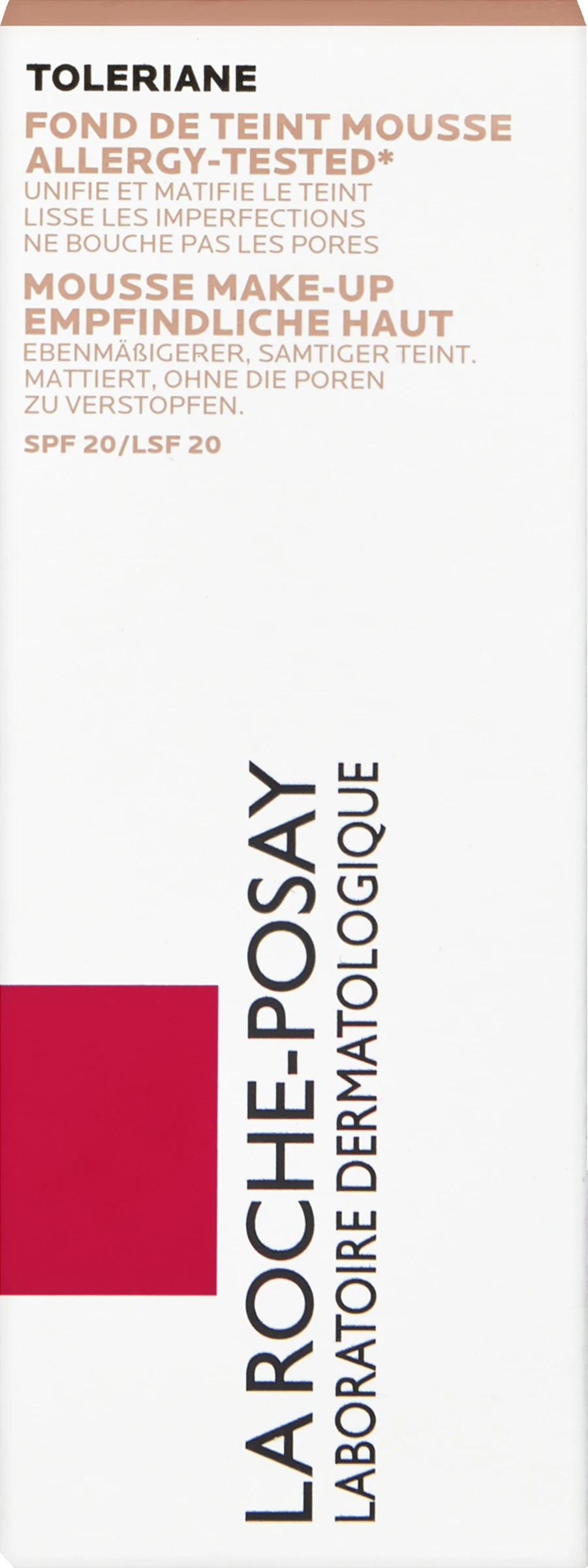 LA ROCHE-POSAY Toleriane Mousse Make-up 01 3 LA ROCHE-POSAY Toleriane Mousse Make-up 01