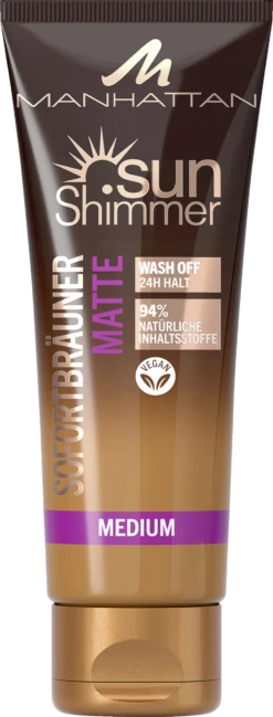 Manhattan Sunshimmer Sofortbräuner Matte Medium