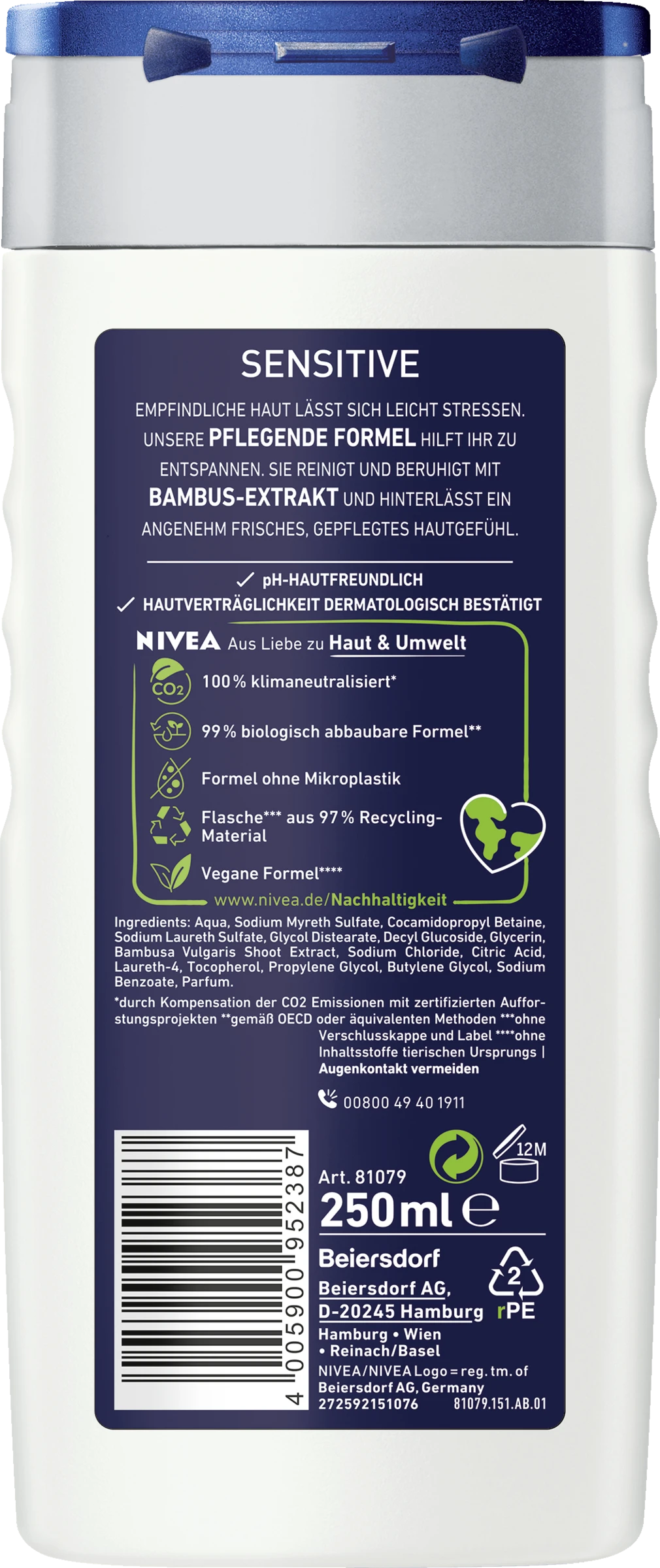 Duschgel Sensitive 4 Duschgel Sensitive – Bild 2