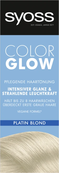 Syoss Colorglow Pflegende Haartönung Platin Blond