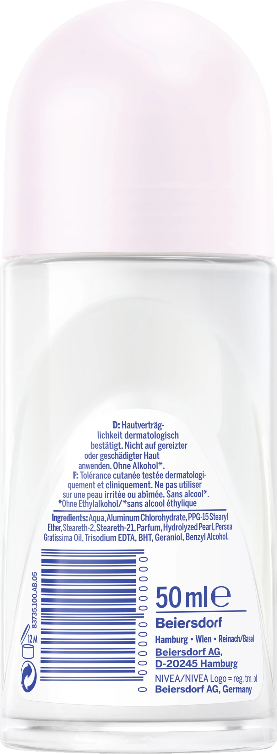 NIVEA Anti-Transpirant Roll-on Pearl & Beauty 4 NIVEA Anti-Transpirant Roll-on Pearl & Beauty – Bild 2