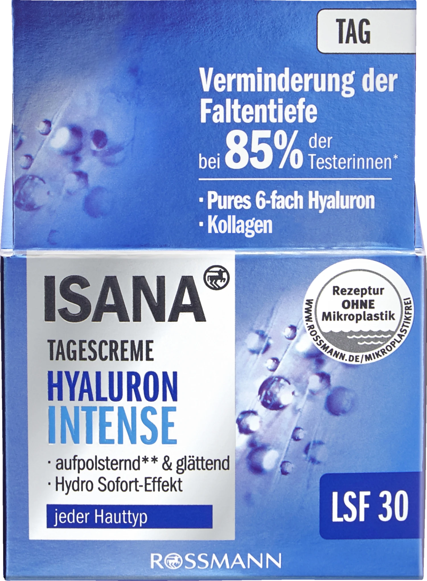Hyaluron Intense Tagescreme LSF 30 3 Hyaluron Intense Tagescreme LSF 30