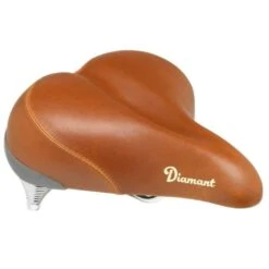 Diamant Retro Sattel Mit Metallfedern