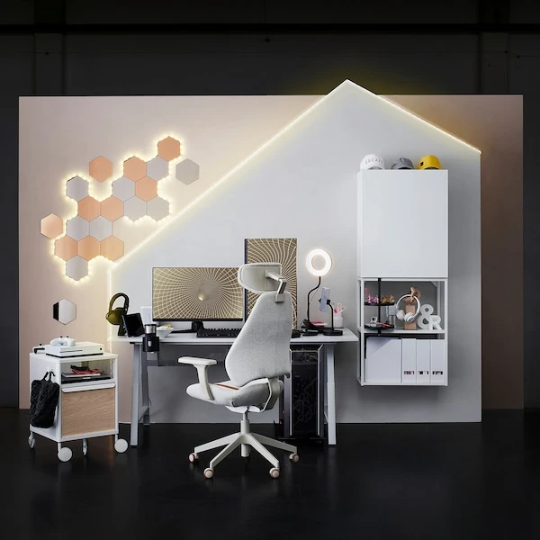 GRUPPSPEL Gaming Chair - Gunnared Beige 3 GRUPPSPEL Gaming Chair - Gunnared Beige – Bild 2